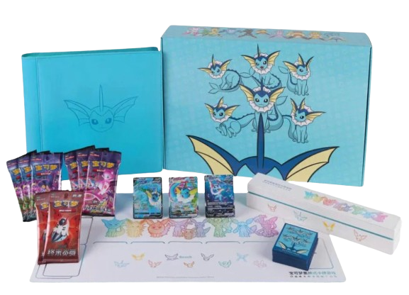 Cofanetto Premium del GCC Pokémon Vaporeon V V-MAX