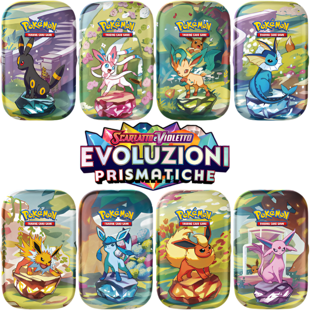 Display Mini Tin Evoluzioni Prismatiche - ITA