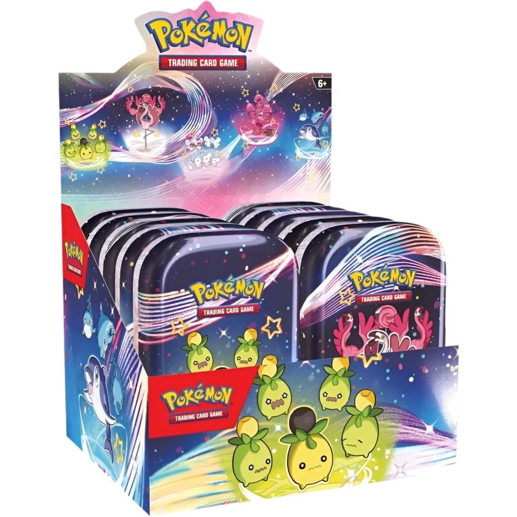 Display Mini Tin – Scarlatto e Violetto: Destino di Paldea (ITA)