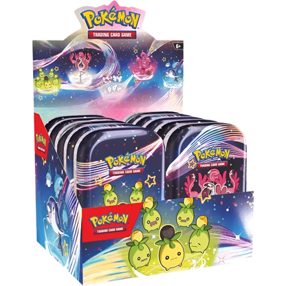 Display Mini Tin – Scarlatto e Violetto: Destino di Paldea (ITA)
