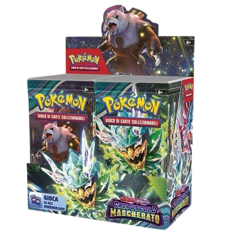 Pokémon Scarlatto e Violetto:  Crepuscolo Mascherato - Display da 36 Buste (ITA)