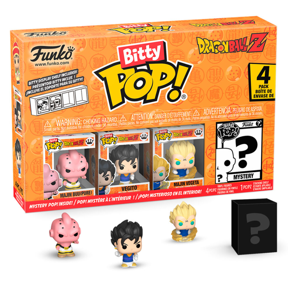 Blister 4 figures Bitty POP Dragon Ball Z Gohan