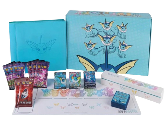 Cofanetto Premium del GCC Pokémon Vaporeon V V-MAX